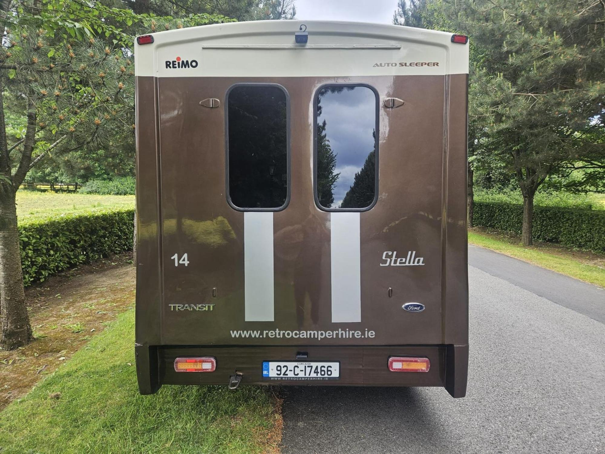 Retro Camper Hire Discover Ireland Campsite *